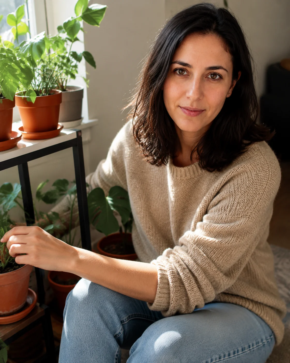 Houseplant Morning female dating photo example