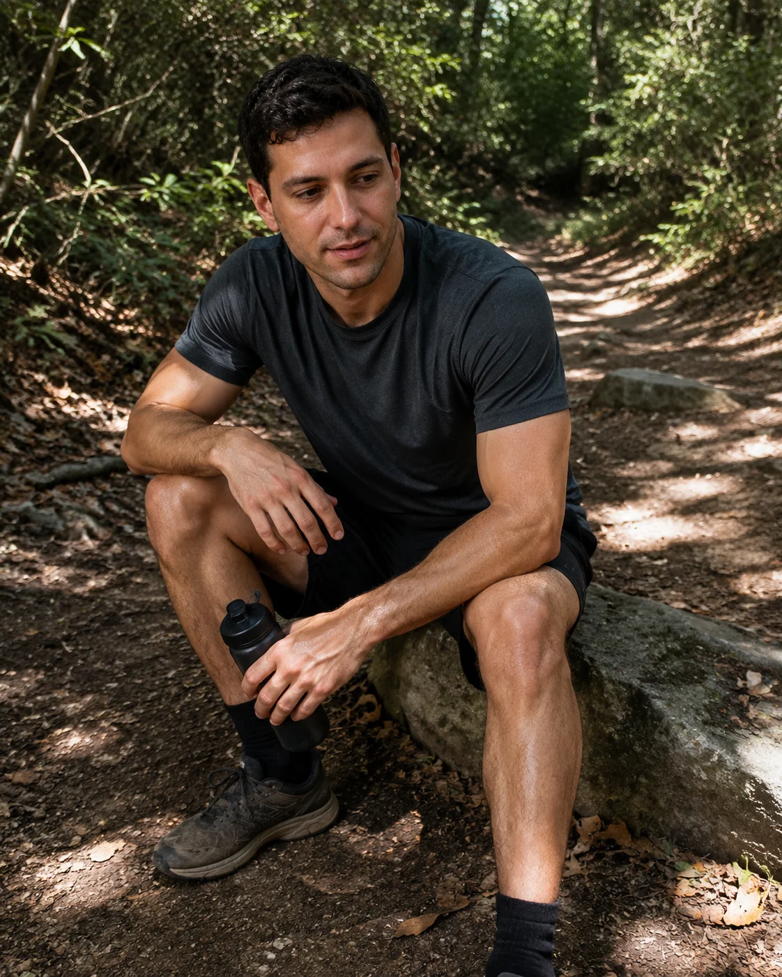 Trail Run Finish male dating photo example