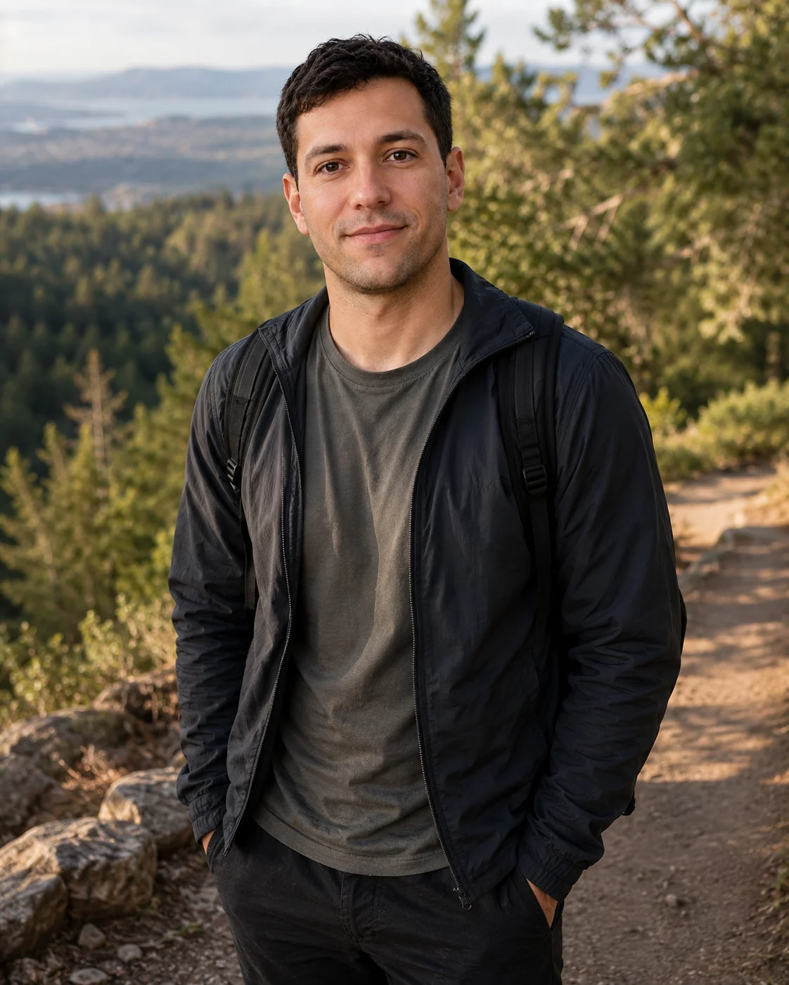 Weekend Hike Trail dating photo example